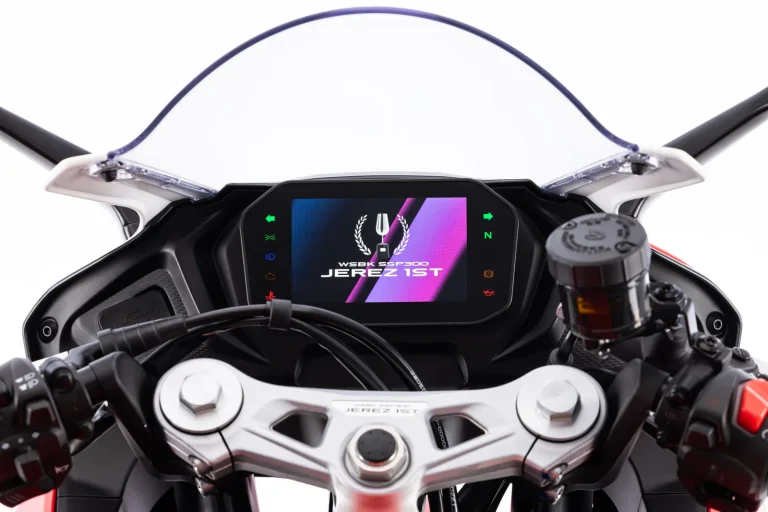 Kove 350RR dashboard