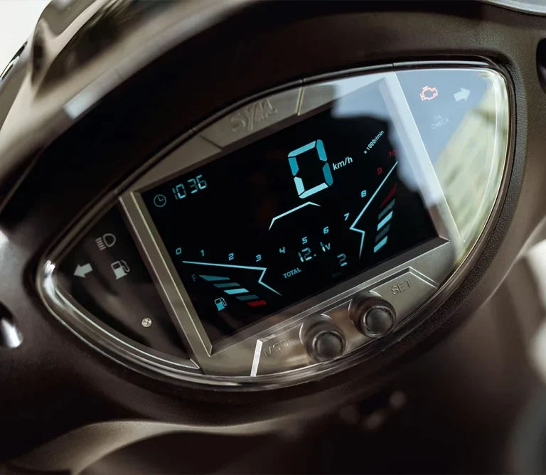 SYM Symphony SR 125 ABS 2026 dashboard