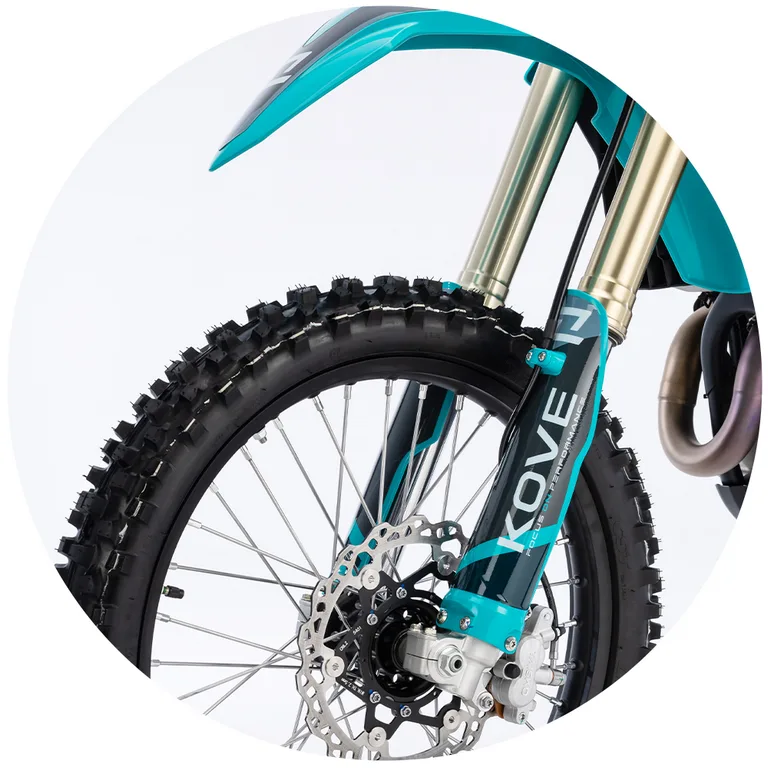 Kove MX 450 horquilla