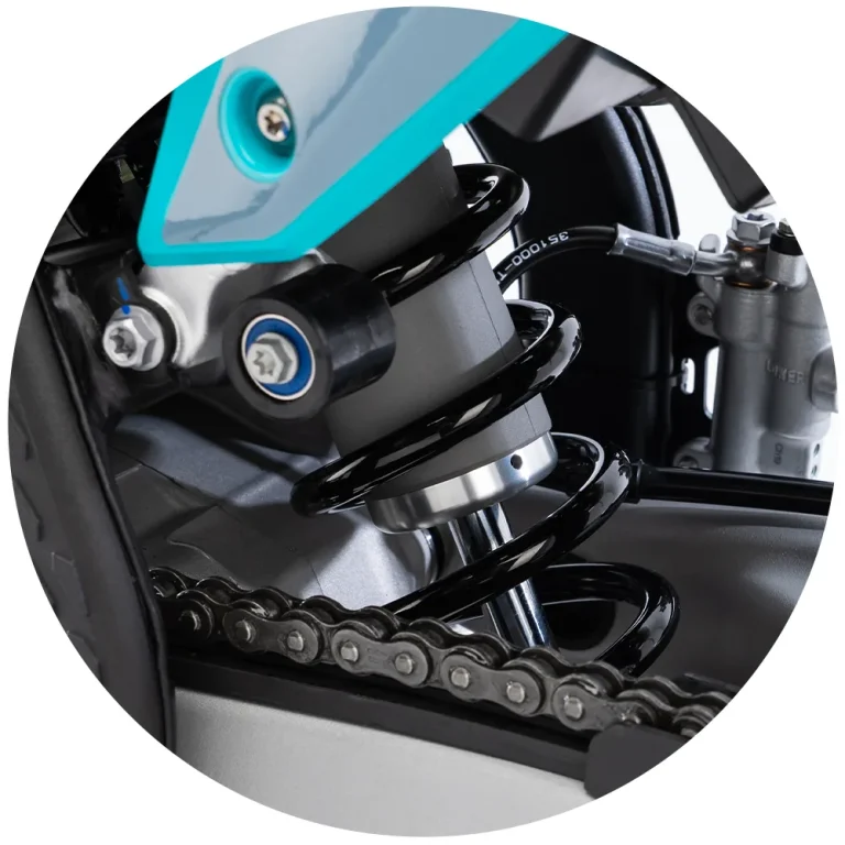 Kove MX 250 susp-tras
