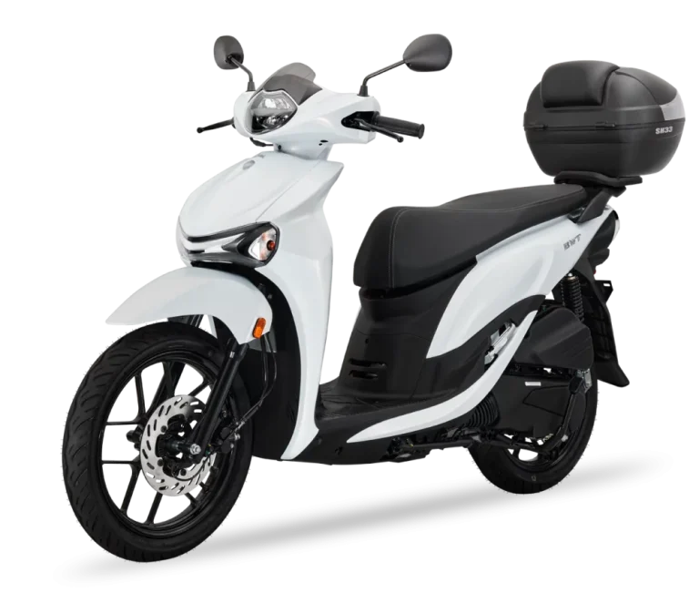 SYM BWT 125 blanco